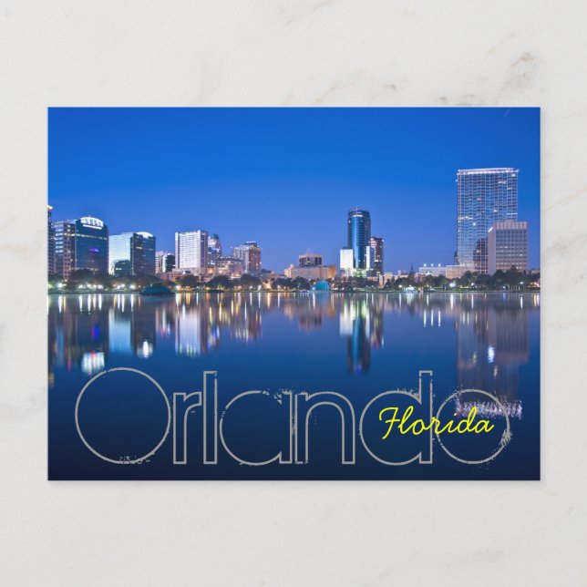 Orlando, Florida, U.S.A. Postcard (Front)