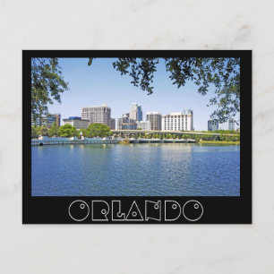 Orlando, Florida viewd from Lake Lucerne Postcard