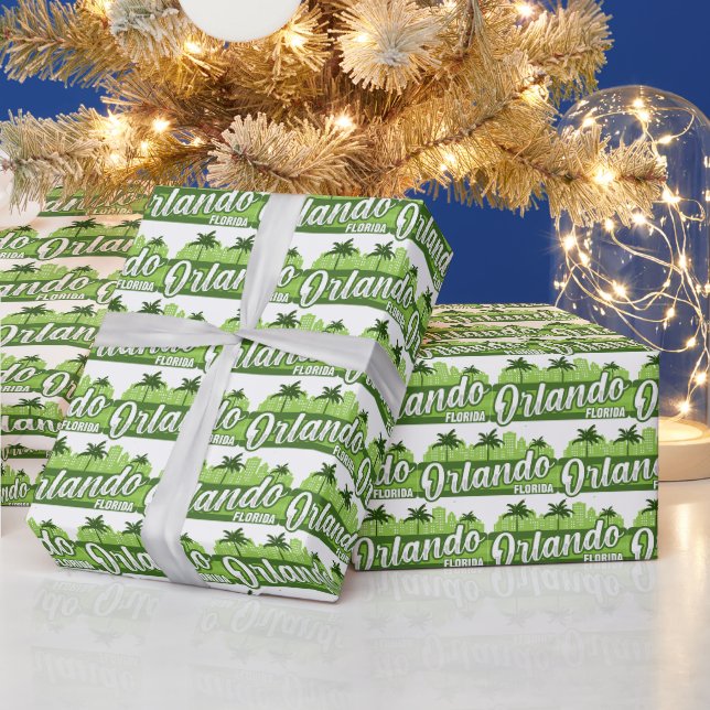 Orlando Florida Wrapping Paper (Holidays)