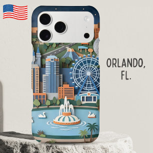 Orlando Floride Amérique Art en Papier en Couches 