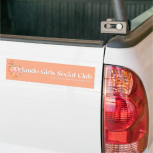 Orlando Girls Social Club Official Bumper Sticker