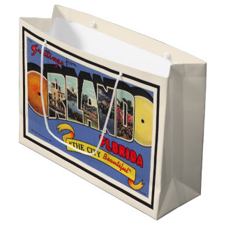 Orlando Greeting Large Gift Bag