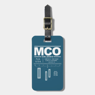 Orlando International Airport MCO Luggage Tag