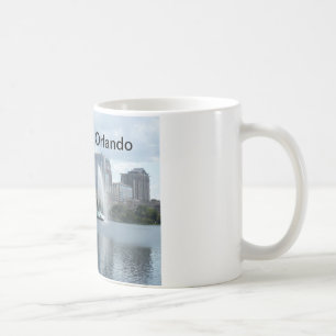 Orlando Lake Eola Downtown Photo Coffee Mug FL