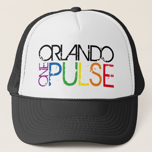 ORLANDO ONE PULSE TRUCKER HAT (Front)