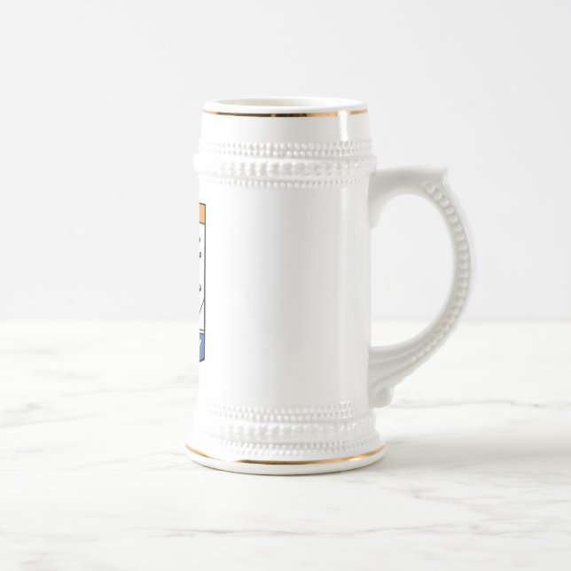 Orlando Rugby Beer Mug (Right)