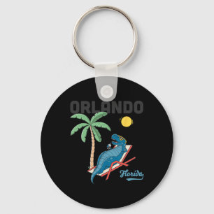 Orlando Shirts Kids Florida Dinosaur T-rex Family  Keychain