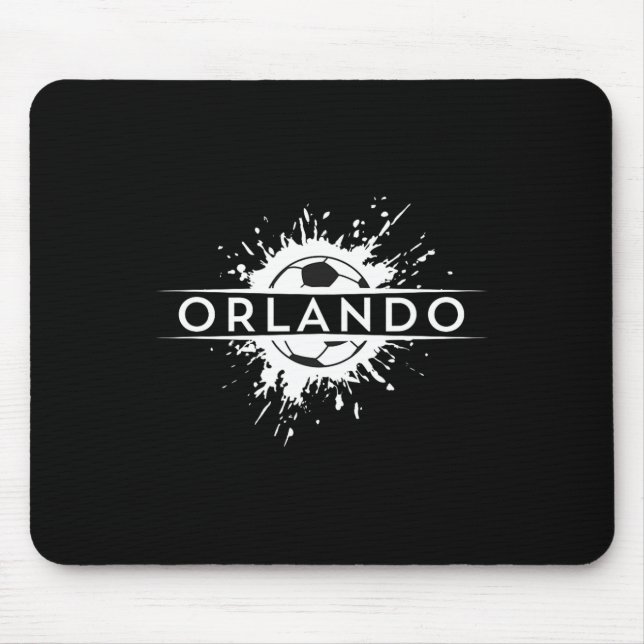 Orlando Soccer Fan Stadium Support Show Your Pride Mouse Pad (Front)