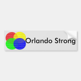 ORLANDO STRONG  Bumper sticker