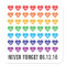 Orlando Strong One Pulse 49 Hearts Rainbow