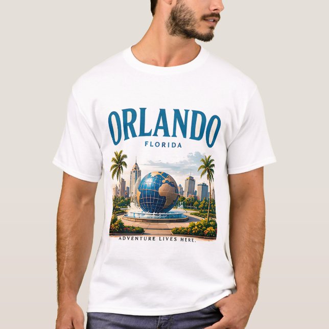 Orlando Sunshine Adventure T-Shirt (Front)