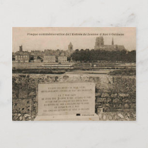 Orléans Joan of Arc Monument France Replica 1923 Postcard