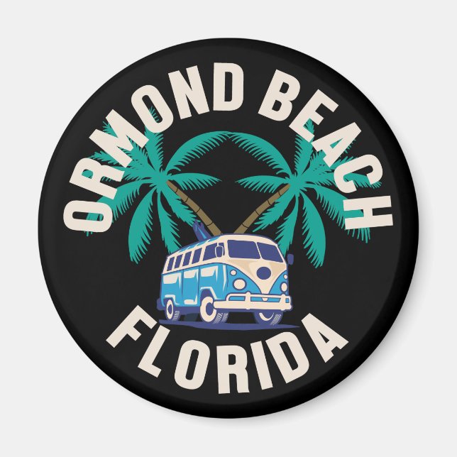 Ormond Beach,Florida Magnet (Front)