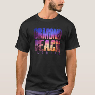 Ormond Beach Florida Summer Vacation Matching Fami T-Shirt