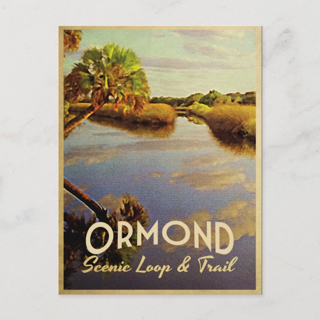 Ormond Scenic Loop Postcard (Front)