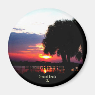 ormondbeachsunrise, Ormond BeachFla Magnet