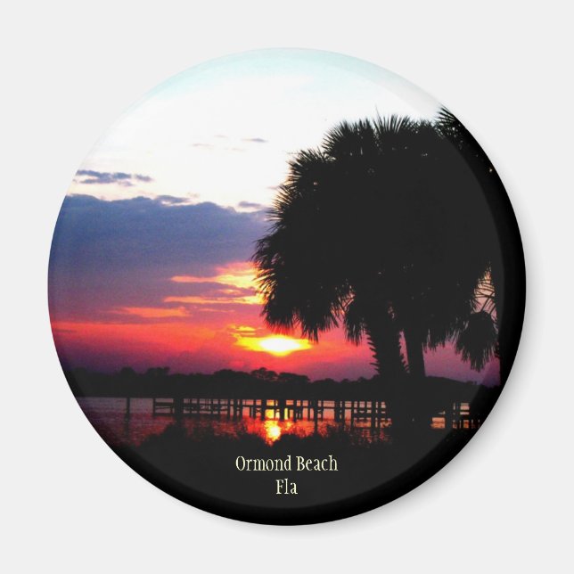 ormondbeachsunrise, Ormond BeachFla Magnet (Front)