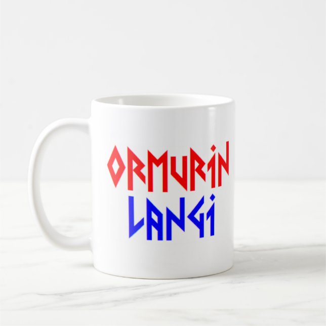 ormurin langi coffee mug (Left)