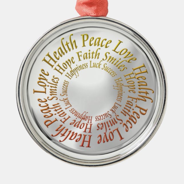 ornament2 metal ornament (Front)