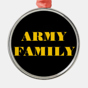 Ornament Army Family