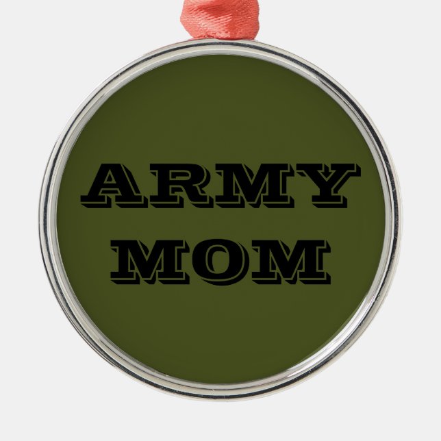 Ornament Army Mom (Front)