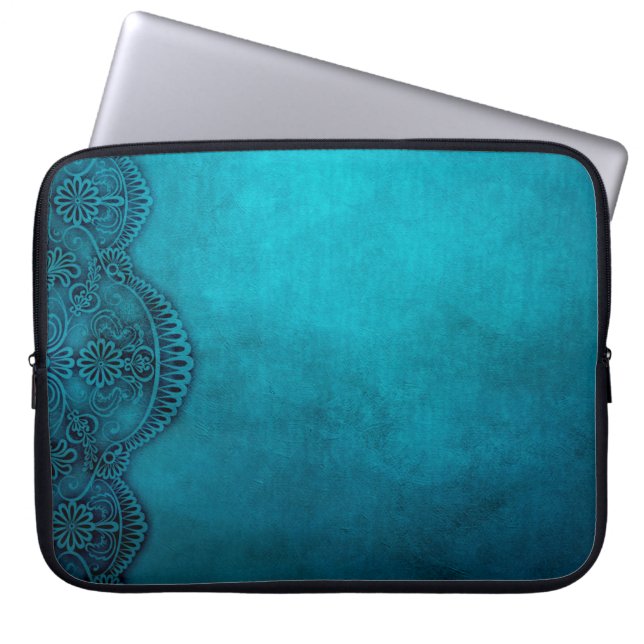 Ornament background image template laptop sleeve (Front)
