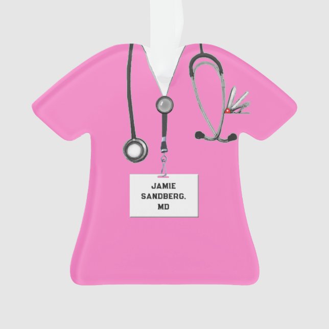 Ornament cadeau du docteur créatif Keepsaké (devant)