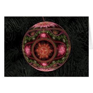 Ornament Christmas Card