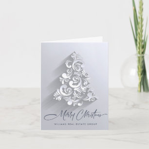 Ornament Christmas Tree Corporate Greeting Holiday Card