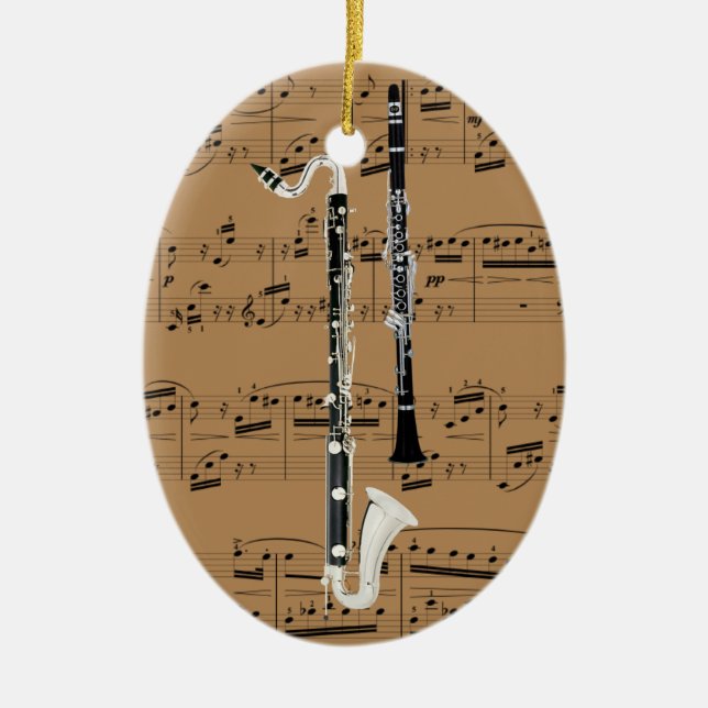 Ornament - Clarinets - Pick your colour (Front)
