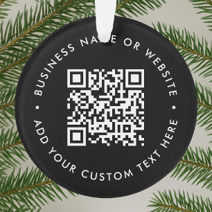 Ornament   Custom QR Code Business Promotional