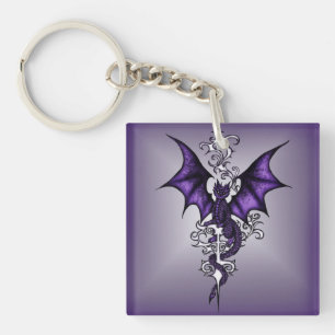 Ornament Dragon Keychain