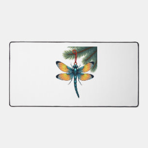 Ornament Dragonfly Desk Mat