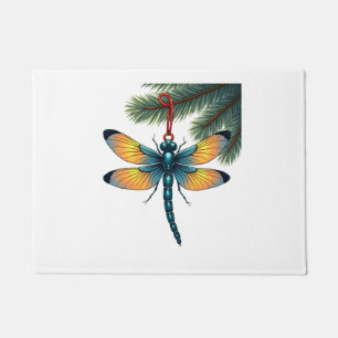 Ornament Dragonfly Doormat