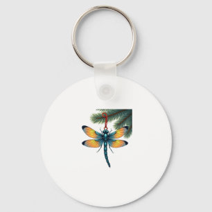 Ornament Dragonfly Keychain