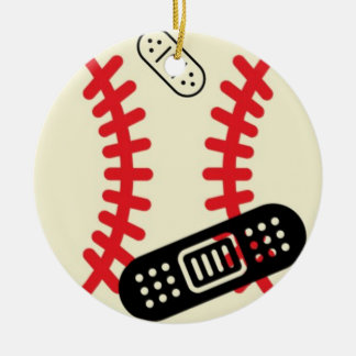 Ornament for injured sports fan