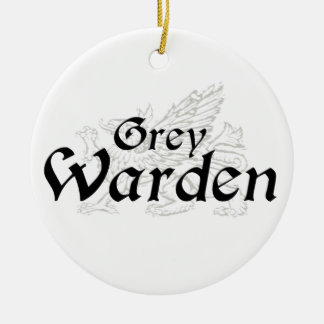 Ornament: Grey Warden Ceramic Ornament