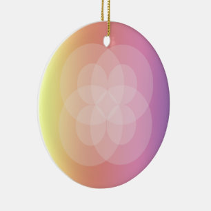 Ornament - Intersecting circles and Rainbow