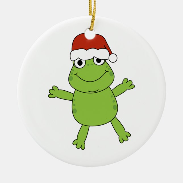 ORNAMENT JOLLY FROG (Front)