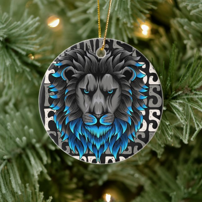 Ornament lion pattern be positive (Tree)