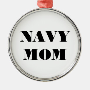Ornament Navy Mom