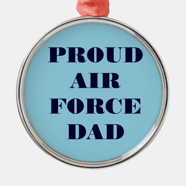 Ornament Proud Air Force Dad (Front)