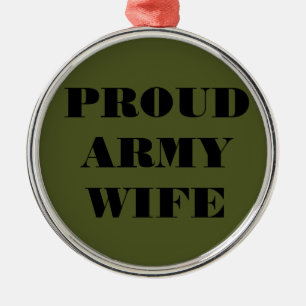 Ornament Proud Army Wife
