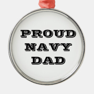 Ornament Proud Navy Dad