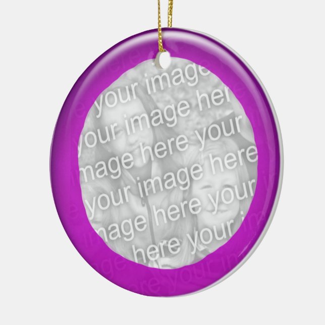 Ornament - purple ball (Left)
