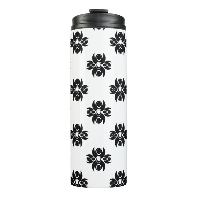 Ornament seamless patternabstract,arabesque,arabic thermal tumbler (Front)