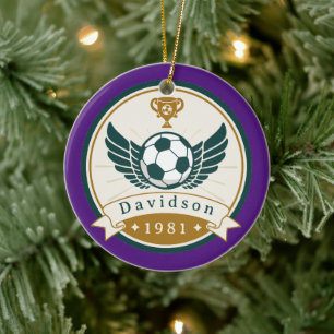 Ornament - Soccer - Personalized - Add Name