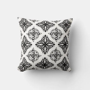 Ornament stars throw pillow