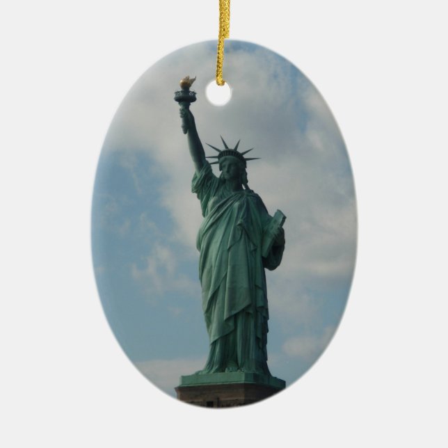 Ornament: Statue of Liberty Ceramic Ornament (Front)