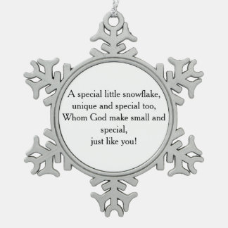 Ornament with a poem
